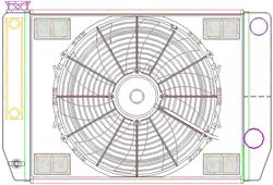 Griffin Universal Fit ComboUnit Radiators CU-28201-TS