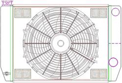 Griffin Universal Fit ComboUnit Radiators CU-28201-XS
