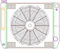 Griffin Universal Fit ComboUnit Radiators CU-28202-TLS