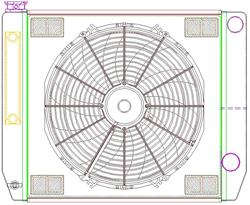 Griffin Universal Fit ComboUnit Radiators CU-28202-TS