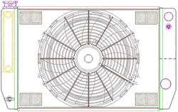 Griffin Universal Fit ComboUnit Radiators CU-28221-TLS