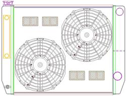 Griffin Universal Fit ComboUnit Radiators CU-28222-TS