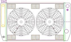 Griffin Universal Fit ComboUnit Radiators CU-28241-TLS