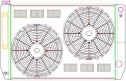 Griffin Universal Fit ComboUnit Radiators CU-28272-TLS