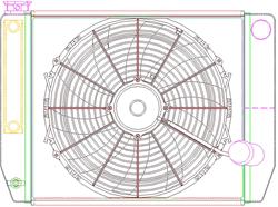 Griffin Universal Fit ComboUnit Radiators CU-58181-T