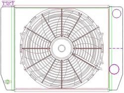 Griffin Universal Fit ComboUnit Radiators CU-58181-XS