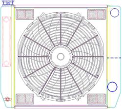 Griffin Universal Fit ComboUnit Radiators CU-58182-TS