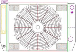 Griffin Universal Fit ComboUnit Radiators CU-58201-TLS