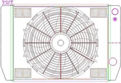 Griffin Universal Fit ComboUnit Radiators CU-58201-XLS