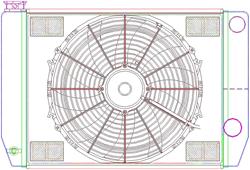 Griffin Universal Fit ComboUnit Radiators CU-58201-XS