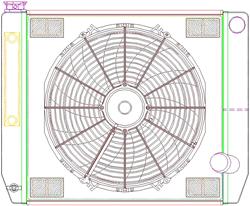 Griffin Universal Fit ComboUnit Radiators CU-58202-T