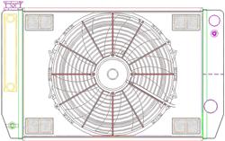 Griffin Universal Fit ComboUnit Radiators CU-58221-TLS