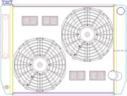 Griffin Universal Fit ComboUnit Radiators CU-58222-T