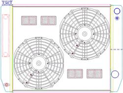 Griffin Universal Fit ComboUnit Radiators CU-58222-TLS