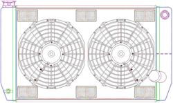 Griffin Universal Fit ComboUnit Radiators CU-58241-F