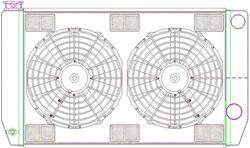 Griffin Universal Fit ComboUnit Radiators CU-58241-XS