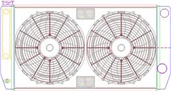 Griffin Universal Fit ComboUnit Radiators CU-58271-TS