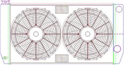 Griffin Universal Fit ComboUnit Radiators CU-58271-XS