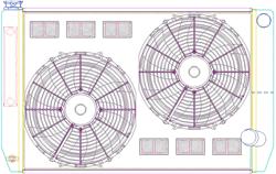 Griffin Universal Fit ComboUnit Radiators CU-58272-T