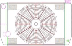 Griffin Universal Fit ComboUnit Radiators CU-59221-X