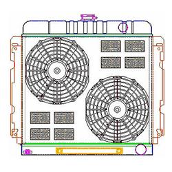 Griffin Exact Fit Radiator Combos CU-70044