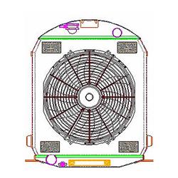 Griffin Exact Fit Radiator Combos for 1928-1929 MODEL A - CU-70119