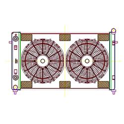 Griffin Performance Fit Radiator Combos for 2004 GTO - CU-70166