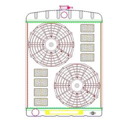 Griffin Universal Fit ComboUnit Radiators CU-70211