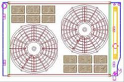 Griffin Exact Fit Radiator Combos for 1997-2004 CORVETTE - CU-70236