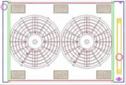 Griffin Exact Fit Radiator Combos for 1989-1996 CORVETTE - CU-70237