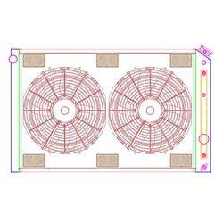 Griffin Exact Fit Radiator Combos for 1982-1992 CAMARO, FIREBIRD - CU-70311