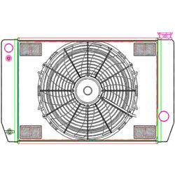 Griffin Universal Fit ComboUnit Radiators CU-55221-XLS3