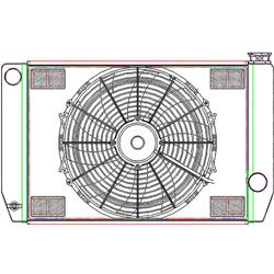 Griffin Universal Fit ComboUnit Radiators CU-55221-XS