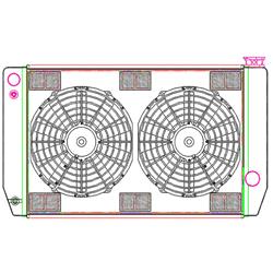 Griffin Universal Fit ComboUnit Radiators CU-55241-XLS3