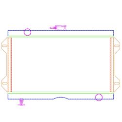Griffin Exact Fit Radiators for 1960-1968 ALPINE - SUN-00329