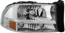 Matrix Diamond-Style Headlamps for 1997-2004 DAKOTA, 1998-2004 DURANGO - MTX-09-1090-1CA