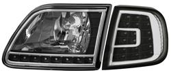 Matrix LED Diamond Headlights with Corner Light for 1997-2002 EXPEDITION, 1997-2003 F-150 - 09-1134-1LB