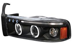 Matrix Angel Eye Projector Headlamps for 1994-2001 RAM 1500, RAM 2500, RAM 3500 - MTX-09-1214-PB