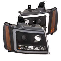 Matrix C Bar Projector Headlamp Sets for 2007-2013 AVALANCHE, SUBURBAN 1500, TAHOE - MTX-09-1264-V2B