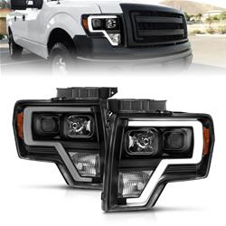 Matrix C Bar Projector Headlamp Sets for 2009-2014 F-150 - MTX-09-1295-BCG