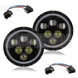 Matrix Sealed Beam Conversion Headlights 09-1372-B