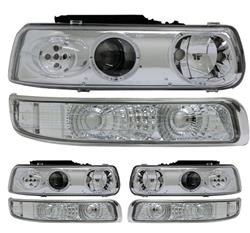 Matrix Projector Headlamp Sets MTX-09-156-CP