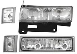 Matrix Diamond-Style Headlamps MTX-09-180-CPGM