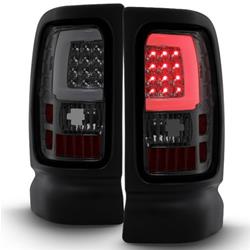 Matrix C Bar LED Taillights for 1994-2001 RAM 1500, RAM 2500, RAM 3500 - MTX-09-339-3LS