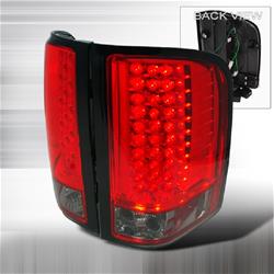 Matrix LED Taillights for 2007-2010 SILVERADO 1500, SILVERADO 2500 HD, SILVERADO 3500 HD - MTX-09-4097-L