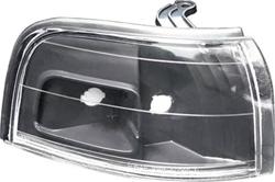 Matrix JDM-Style Black Housing Corner Lamp Assemblies