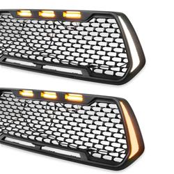 Matrix ABS One-Piece Grille Shells for 2016-2019 TACOMA - MTX-17-5027-SB