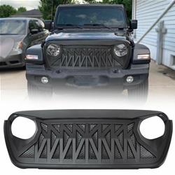 Matrix ABS One-Piece Grille Shells for 2018-2021 WRANGLER - 17-5040