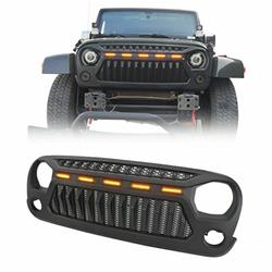 Matrix Truck-Tek Grille/ABS Shell Combos for 2007-2017 WRANGLER, 2018 WRANGLER JK - MTX-17-5042-V4