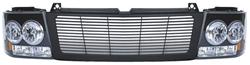 Matrix ABS Grille Shell and Headlight Kits